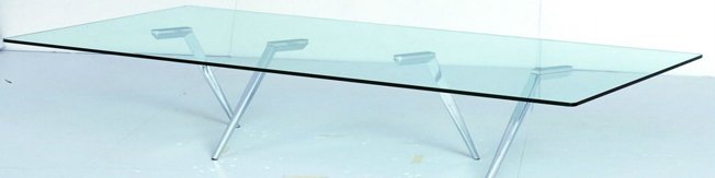Glass table top
